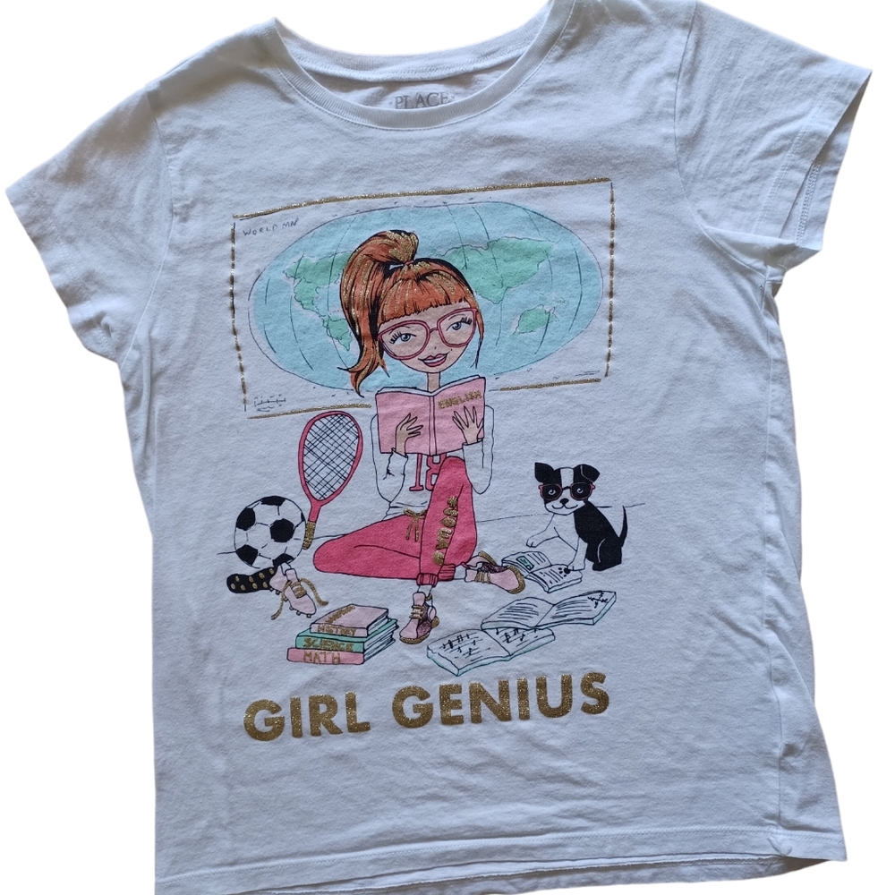 Children's Place Tee shirt Girl Genius